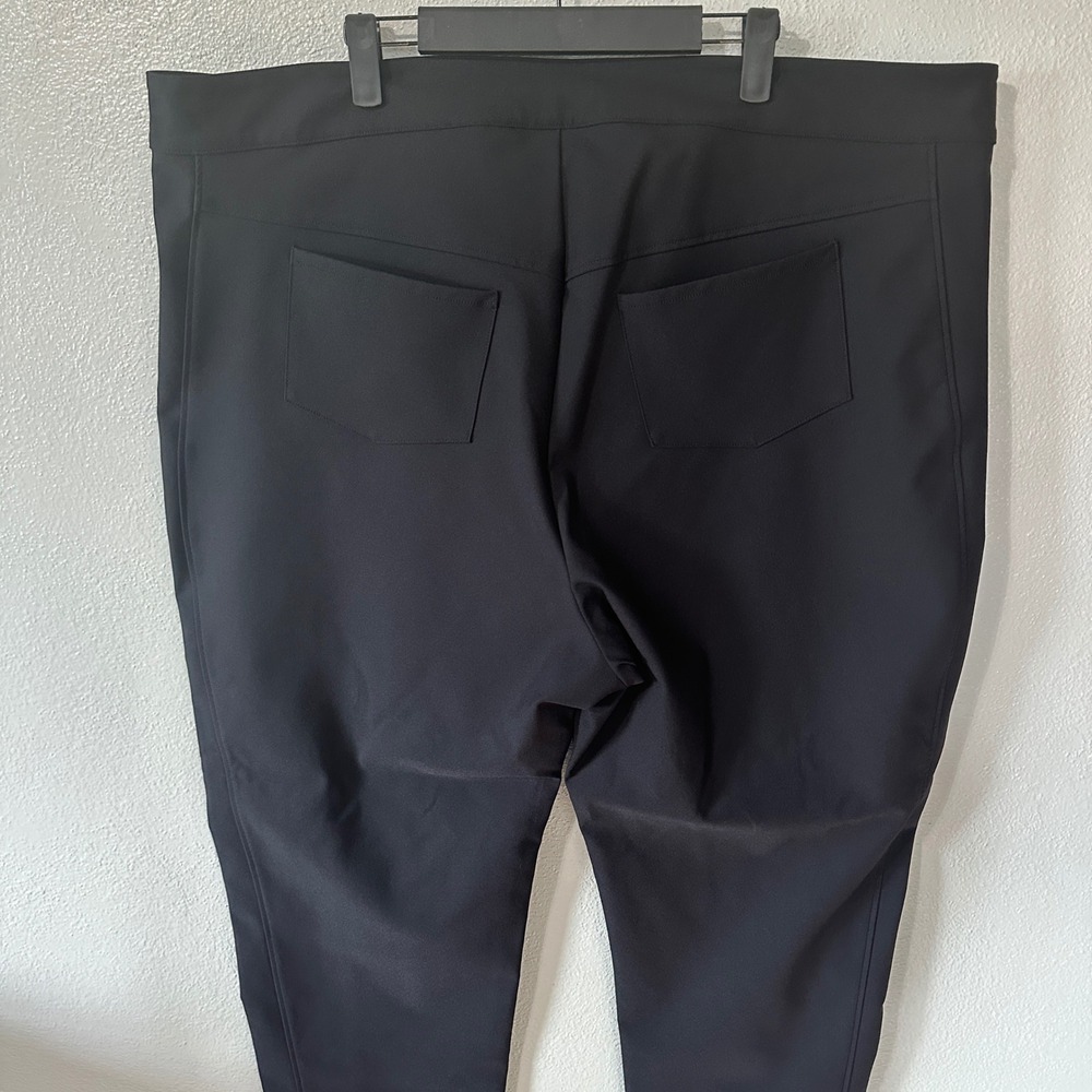 Summersalt Ponte Pants Career Office Dress Trousers Stretch Black Womens Size 22 - Picture 5 of 6
